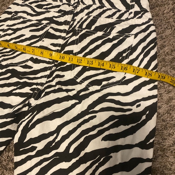 Zebra print Lioness Pants size 30 - Picture 5 of 6